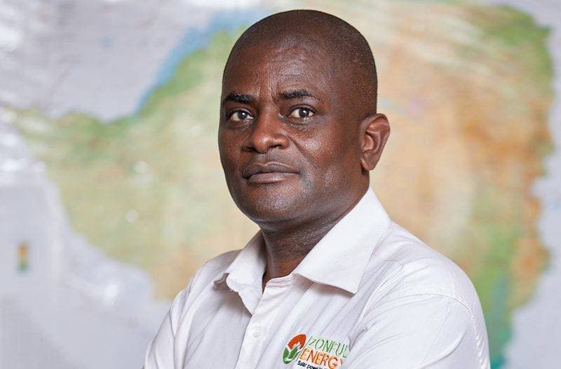 Portrait of William Ponela, Founder and CEO of Zonful Energy